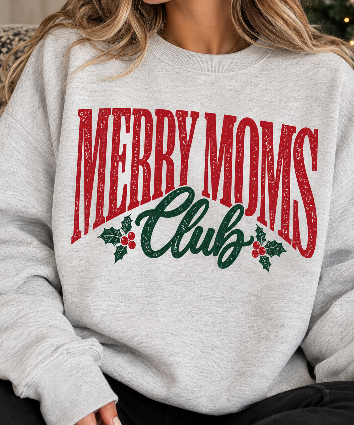 Merry Mom's Club Crewneck || MADE TO ORDER ||