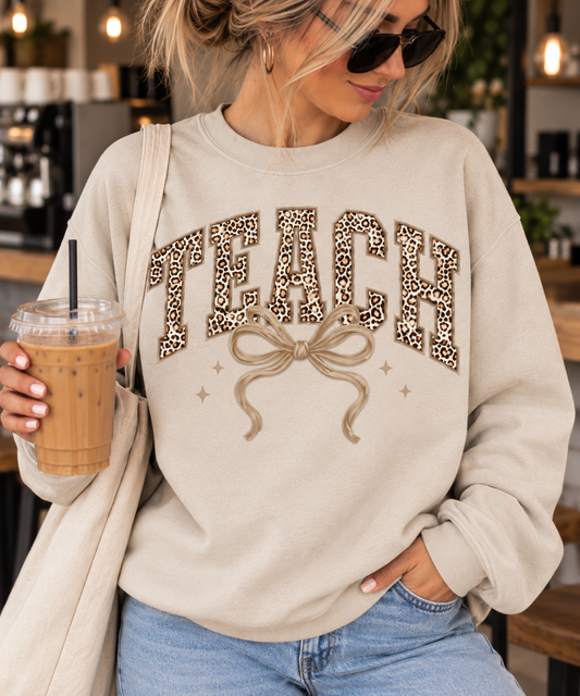 Teach Crewneck || MADE TO ORDER ||