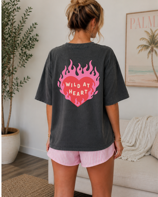 Wild at Heart Graphic Tee || MADE TO ORDER ||