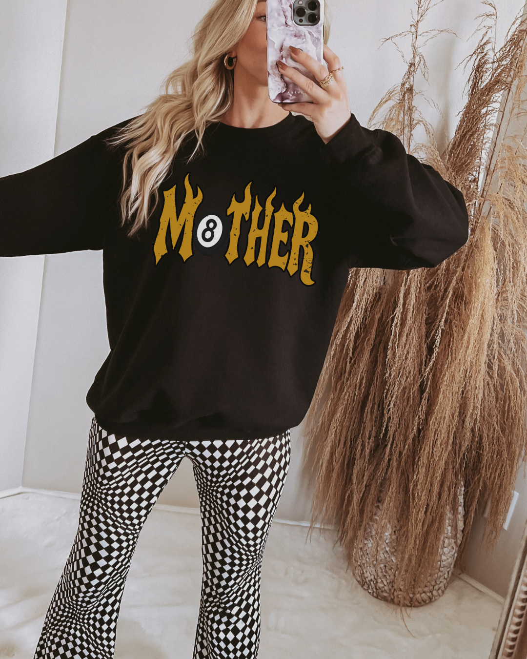 Mother 🎱 Graphic Crewneck || MADE TO ORDER ||