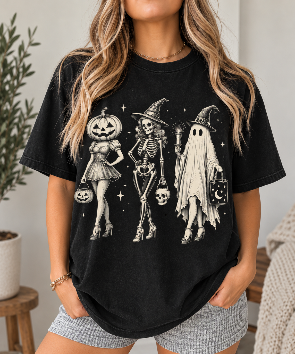 Spooky Girls Crewneck / Tee || MADE TO ORDER ||