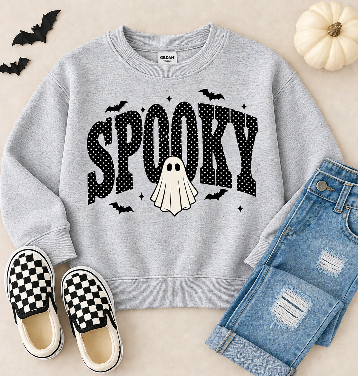 Spooky Crewneck || MADE TO ORDER ||