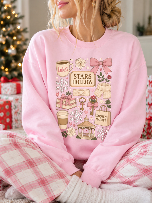 Stars Hallow Holiday Crewneck || MADE TO ORDER ||