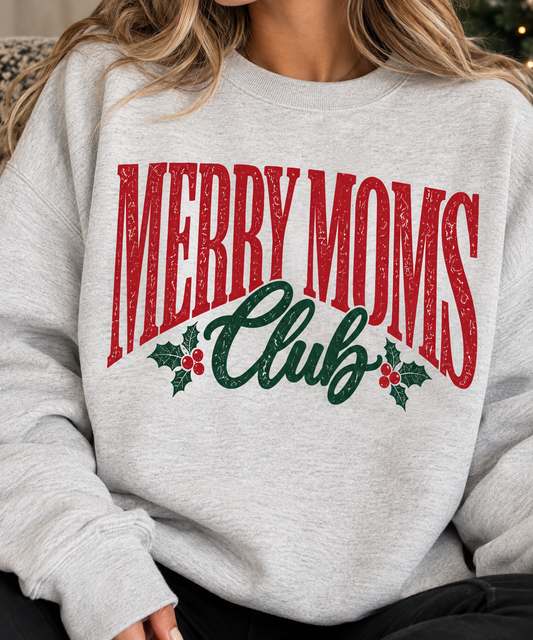 Merry Mom's Club Crewneck || MADE TO ORDER ||