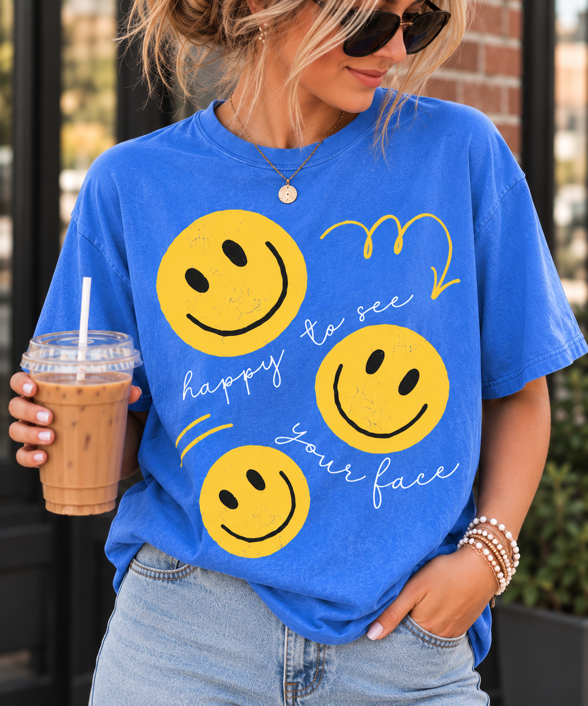 Happy To See Your Face CC Tee || MADE TO ORDER ||