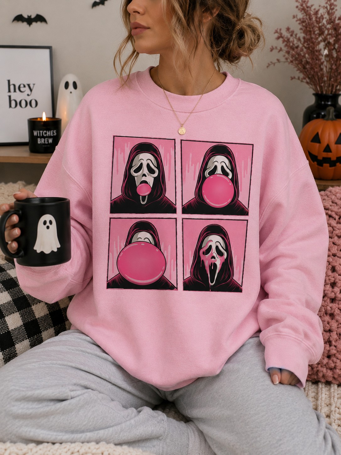 BUBBLEGUM SCREAMS CREWNECK