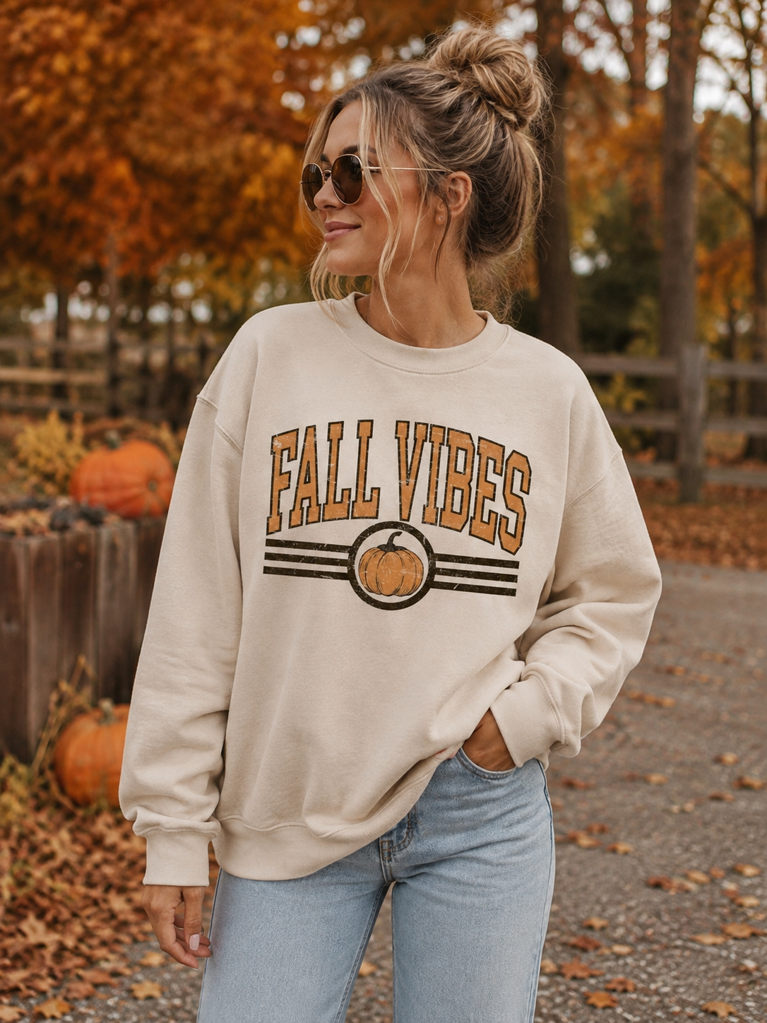 FALL VIBES CREWNECK