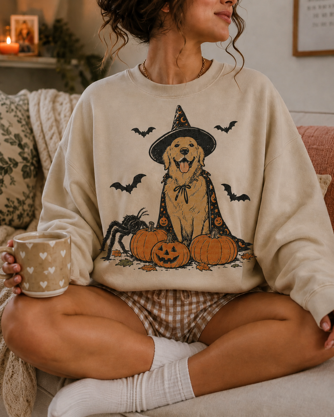 Golden Ghoul Crewneck || MADE TO ORDER ||