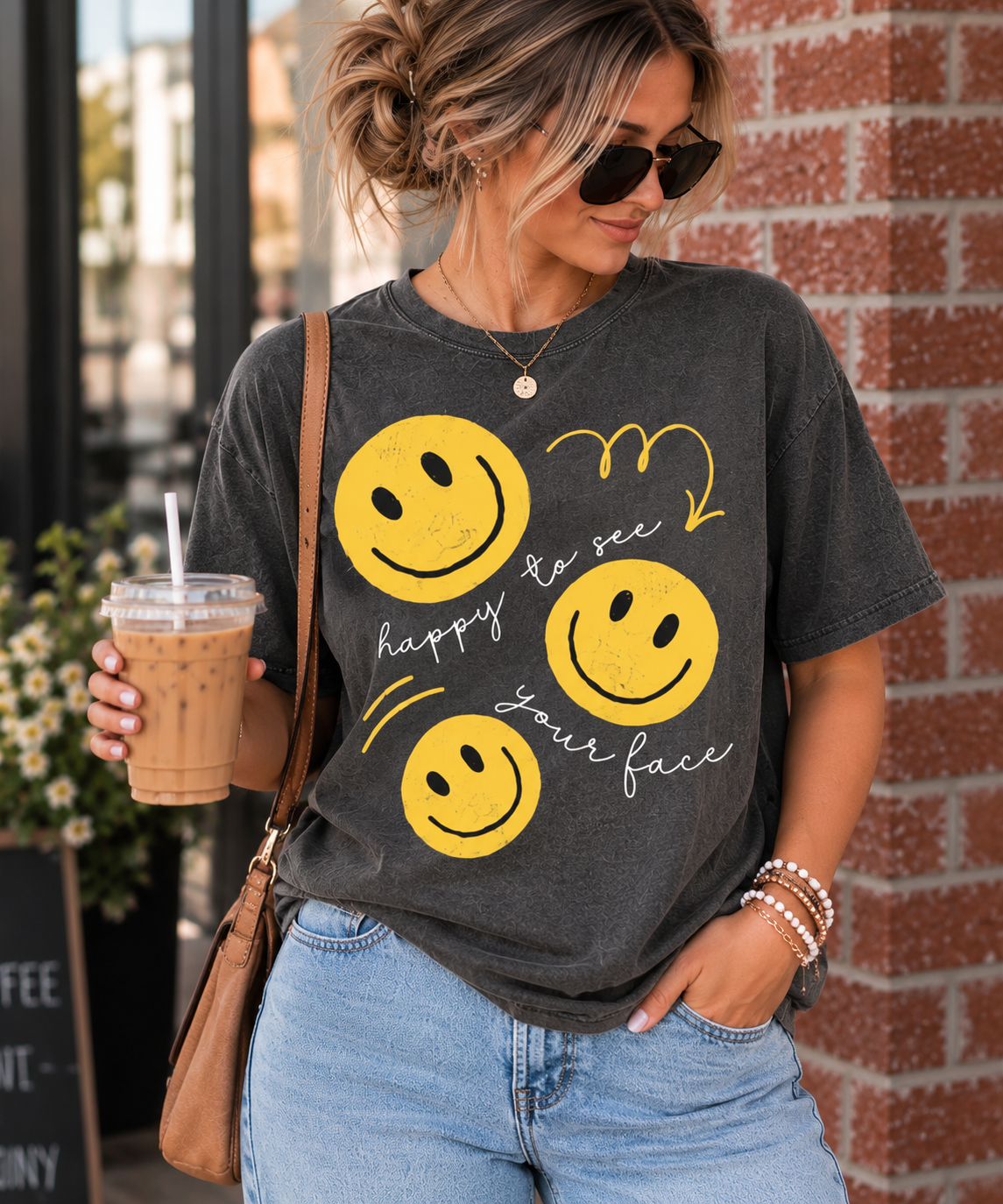 Happy To See Your Face CC Tee || MADE TO ORDER ||