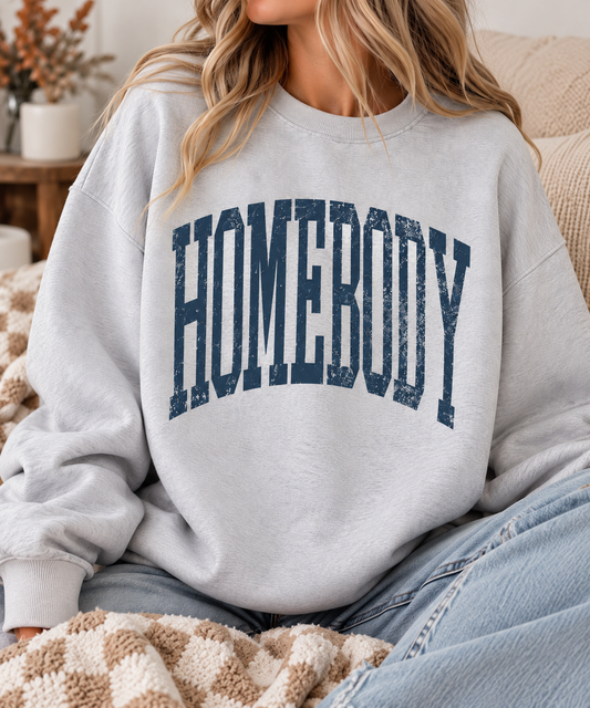 Varsity Homebody Crewneck || MADE TO ORDER ||