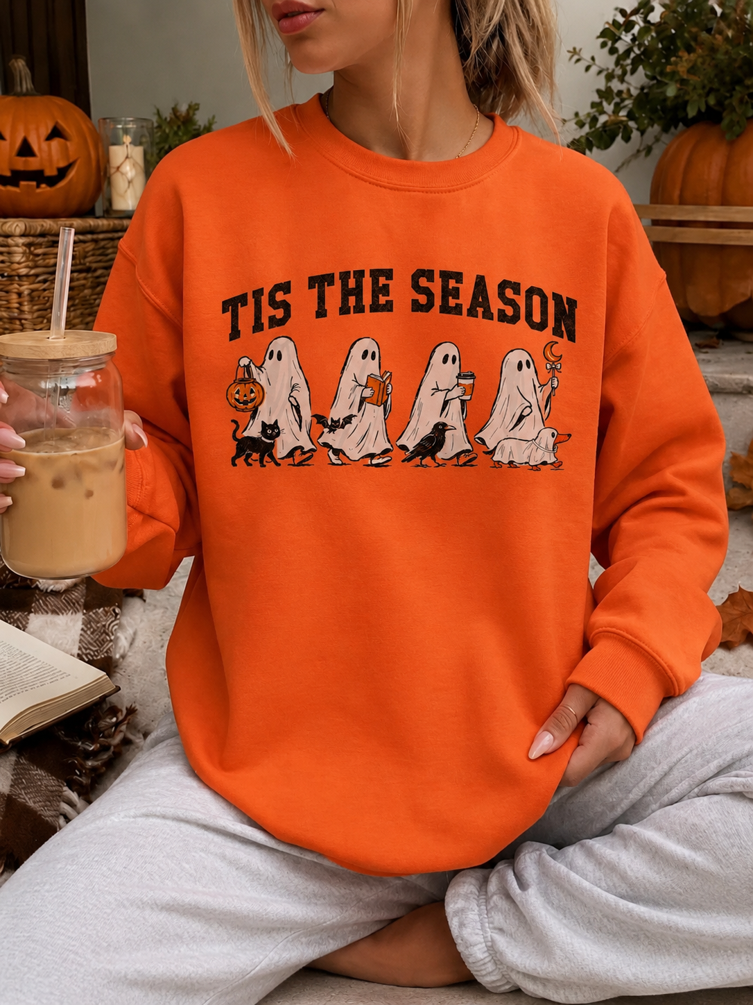 TIS THE SEASON SPOOKY CREWNECK