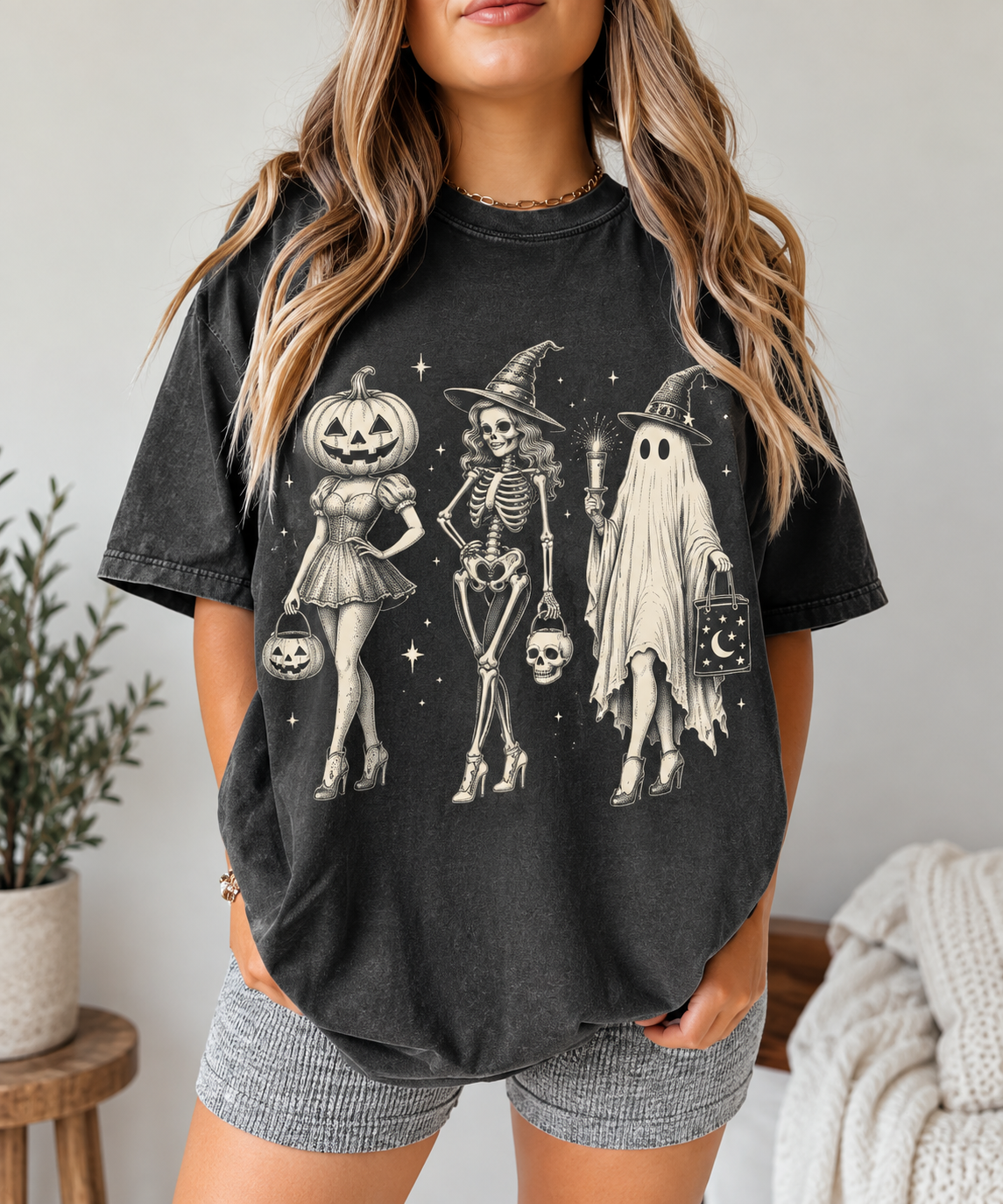 Spooky Girls Crewneck / Tee || MADE TO ORDER ||