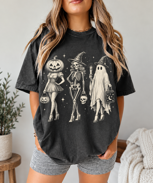 Spooky Girls Crewneck / Tee || MADE TO ORDER ||