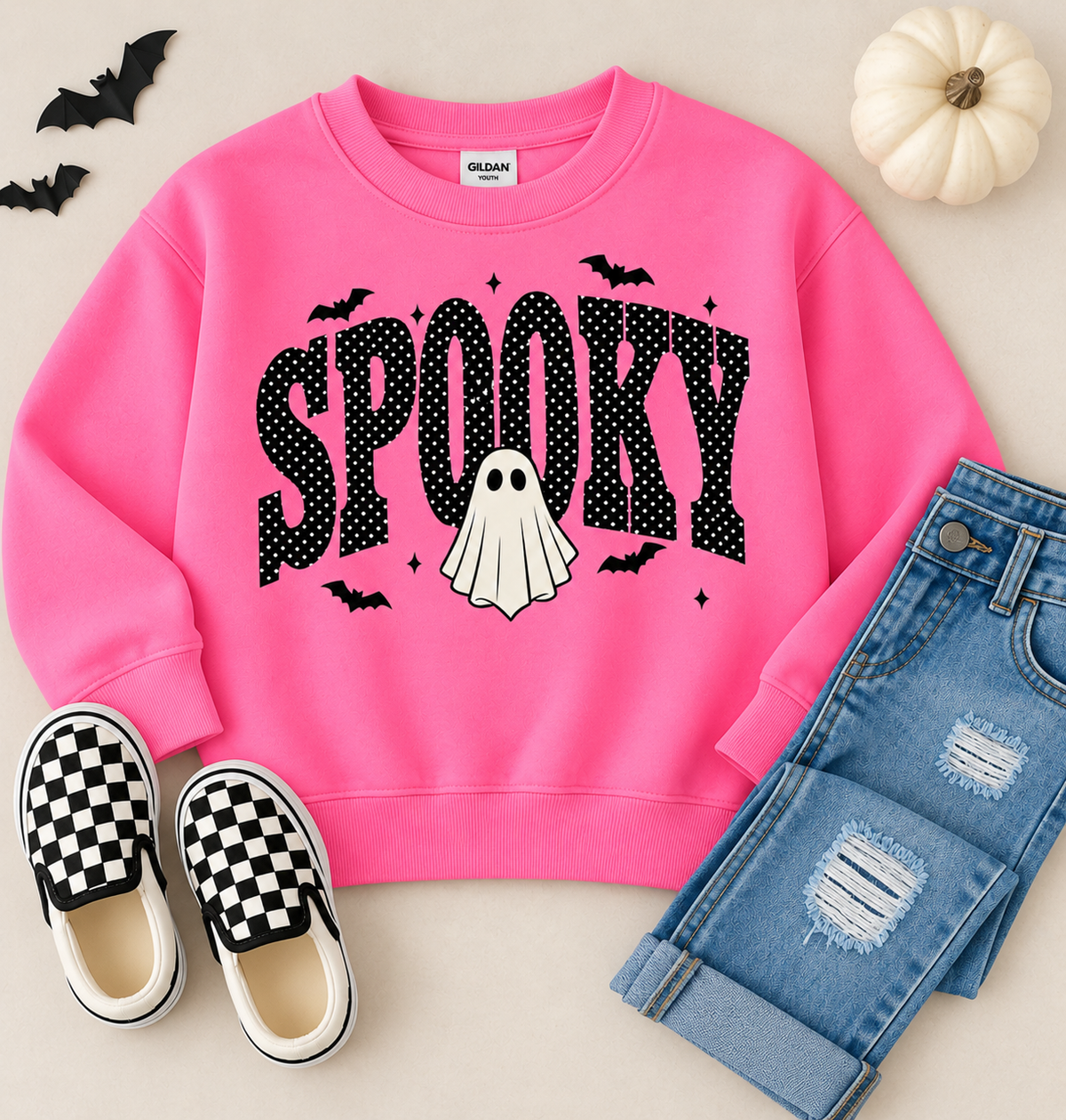 Spooky Crewneck || MADE TO ORDER ||