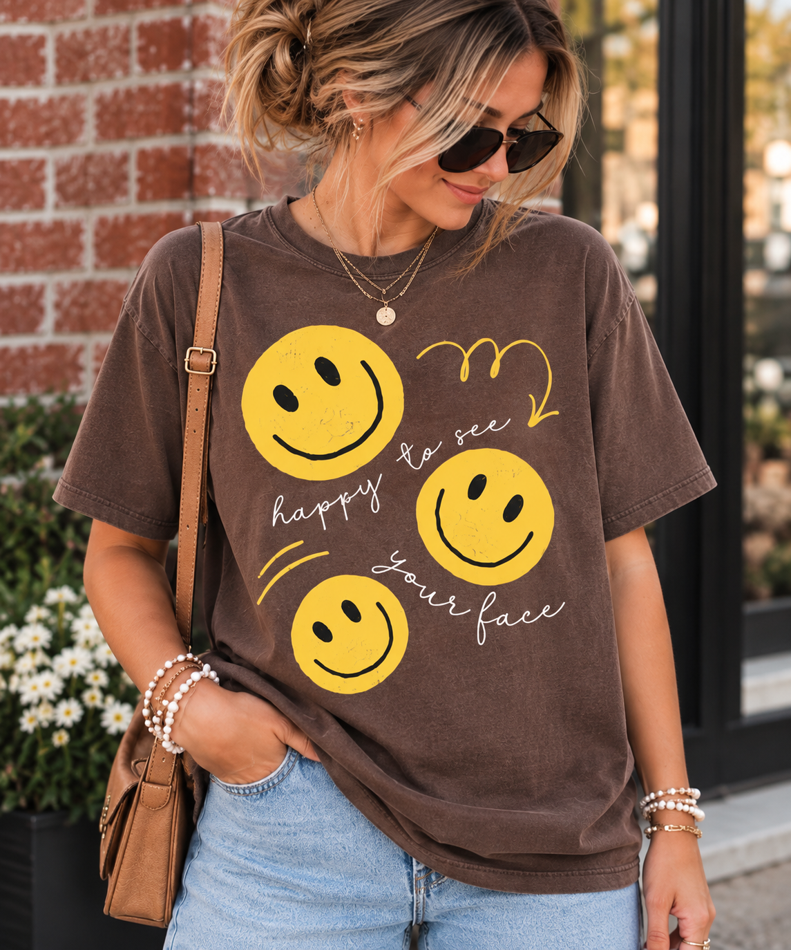Happy To See Your Face CC Tee || MADE TO ORDER ||